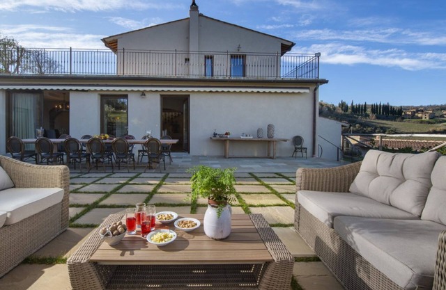 Large Villa rental near Panzano Tuscany
