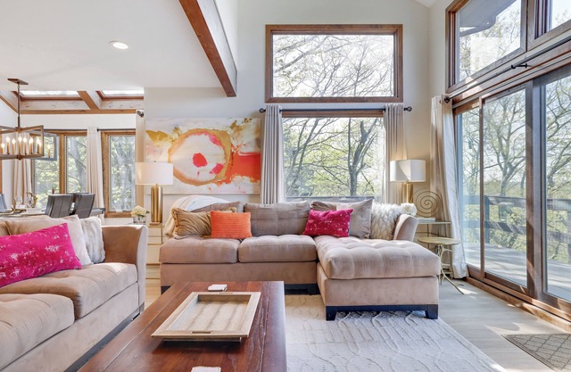 La casa de pueblo de lujo moderna más grande, en la cima de Camelback Mountain, Poconos, PA