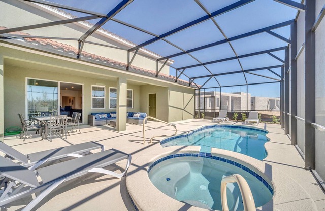 Solterra Resort 680 - Modern villa with private pool near Disney