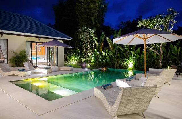 Villa Layali Breeze con piscina privada y lugar relajante ubicado en Pecatu Bali