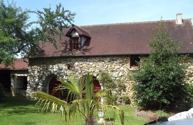 Les Voûtes-Casa-Rural-Baño con bañera-Vista al Jardín