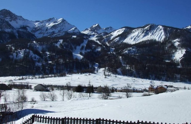 Apartamento Serre-Chevalier (Monêtier Les Bains) ** en chalet con excelente vista