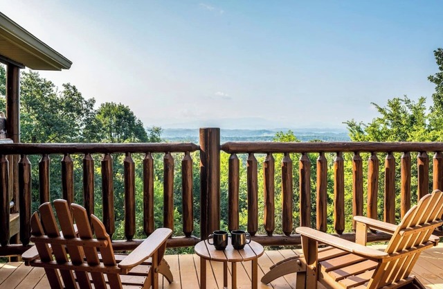 This cabin is a 3 bedroom(s), 2.5 bathrooms, located in Kodak, TN.