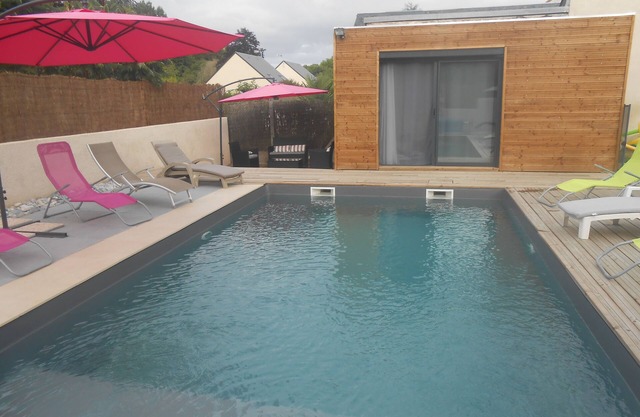 "Les Terrasses d´Azay", 3 * gite, con piscina para 12