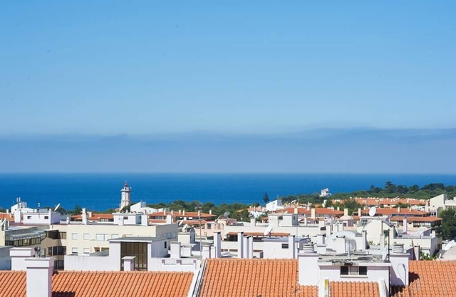 Apartamento de 1 dormitorio en Cascais con piscina, capacidad para 4 personas - excelente vista al mar