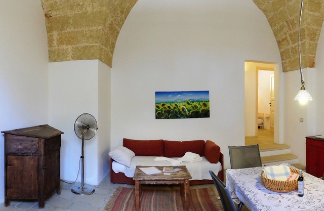 Lodge Ponente 4 / 5p con cocina, en Masseria con piscina compartida en Salento