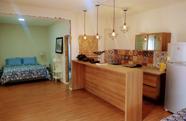 Loft com Churrasqueira e Piscina em Canasvieiras