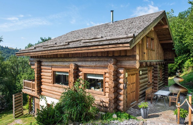 Cabaña de lujo con sauna, jacuzzi y wifi