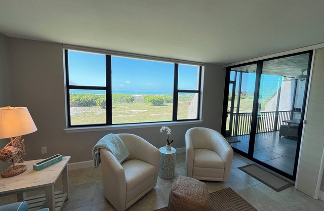 LOGGERHEAD CAY 501🐬 DIRECT GULF FRONT & 1ST FLOOR 🏝️Queen & Twin Spare🏖️OCEAN VIEW