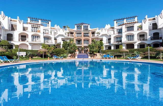 Los Arqueros sunny balcony with pool by Costarentals - Ref M52