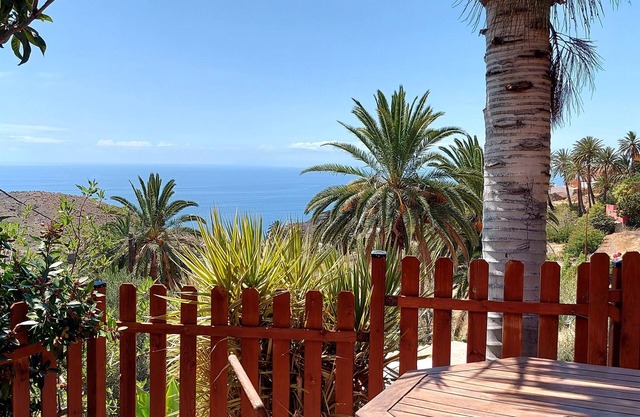Los Palmeros: Casita Rural con Vistas al Mar, Aire Acondicionado y Encanto