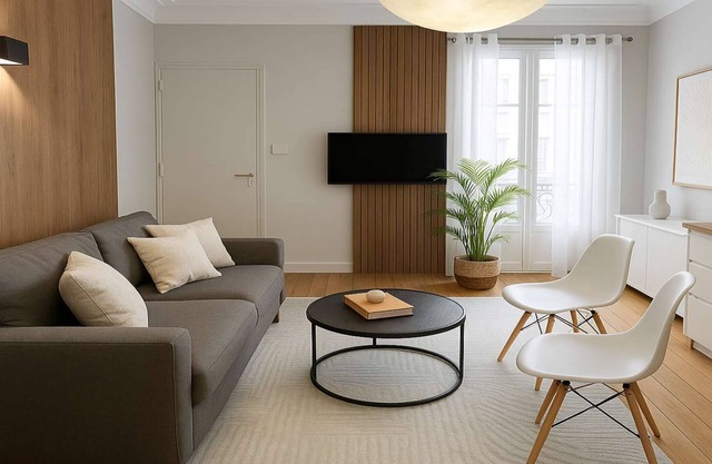 Louvre museum - Apartment for 4 witht elevator