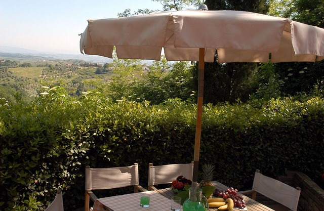 Apartamento con piscina, A/C, WIFI, TV, mascotas permitida, aparcamiento, cerca de San Gimignano