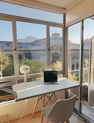 Luminoso y con AC: vista al Museo Bellas Artes