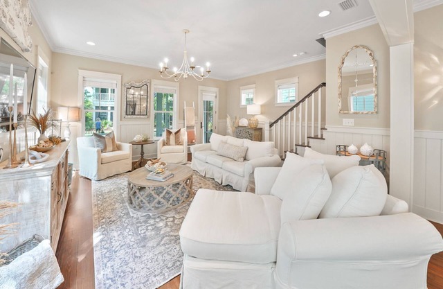 LUX Watercolor 4 BD, Beach Club PF, Pool Golf Cart