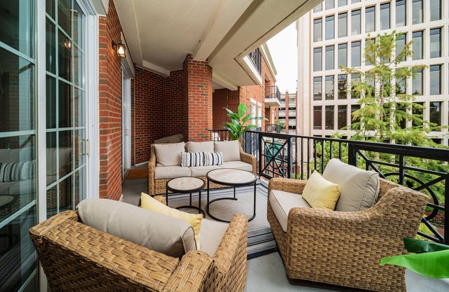 Luxe 2BR/2BA Condo 1 Block from Main St w/ Balcony