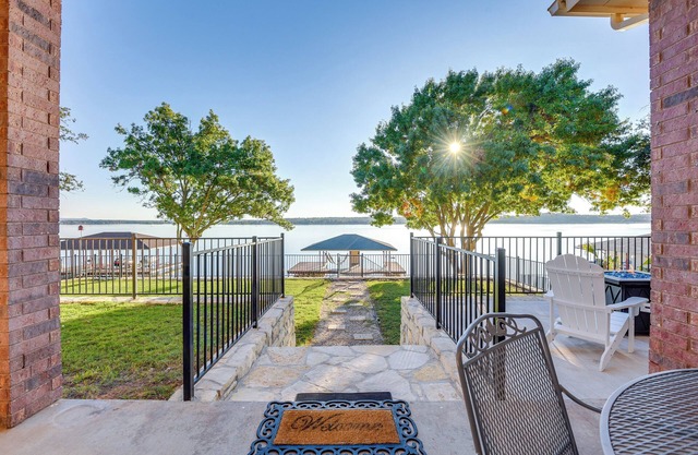 Luxe Lakefront Home w/ Hot Tub, Dock & Fire Pit