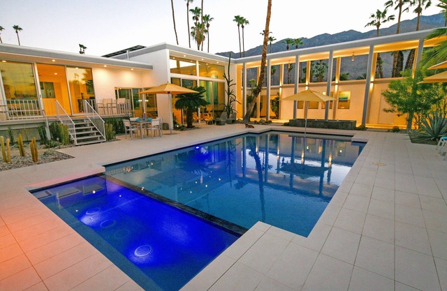 LUJO ARQUITECTURA MODERNISTA DE LA GEMA EN TRANQUILO SUR PALM SPRINGS