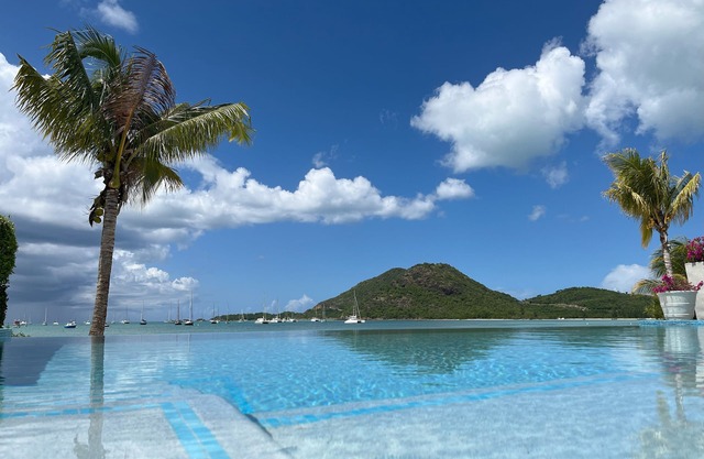 Luxurious beachfront villa with private pool