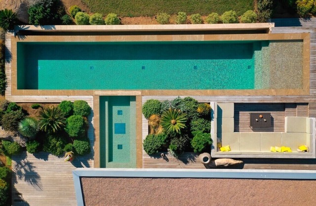 Villa de lujo en la costa sur de Ajaccio, servicios de alta gama