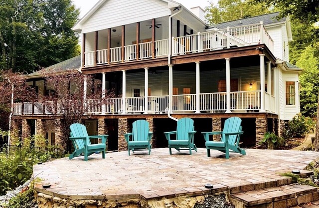 Hermosa casa del lago cerca de Clemson