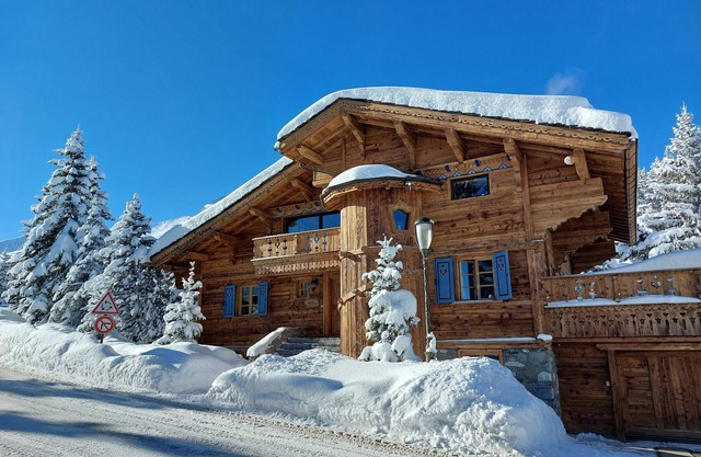 Lujoso chalet en Courchevel con piscina, hamam y sauna