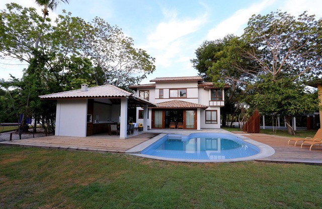 Casa de lujo con piscina y amplia zona verde al aire libre en Costa do Sauipe