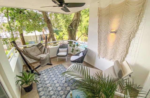 Luxury Maya Riviera Akumal Jungle Retreat 2 BR - Pool - Balcony - Gated Resort