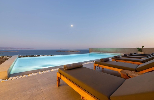 Luxury Paros Villas | Villa Liberty | 4 Bedrooms | Sea Views and Swimming Pool | Drios