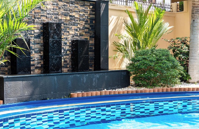 Luxury Pool Villa T1 near Walking Street/5BR/9 Persons/Pool Table/BBQ