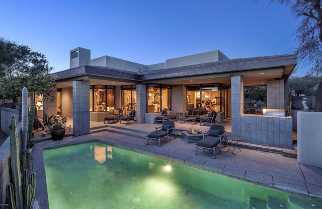 Casa privada de lujo en la hermosa montaña del desierto; North Scottsdale