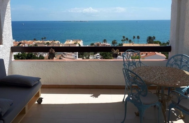 Maclo: Fantástica Terraza al mar Frente a la Isla de Tabarca. Wifi. Smart TV