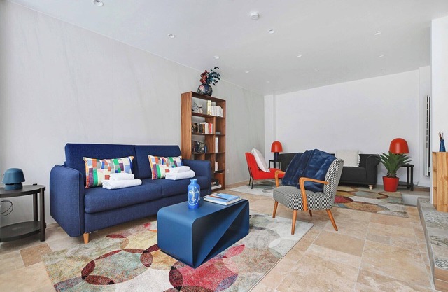 Acogedor apartamento - 3 habitaciones, 10 baños - Beaubourg