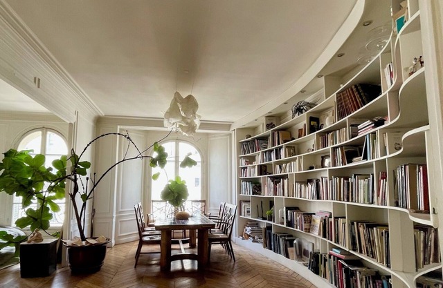 Magnificent, Bright Haussmann Apartment Decorated by a Designer
