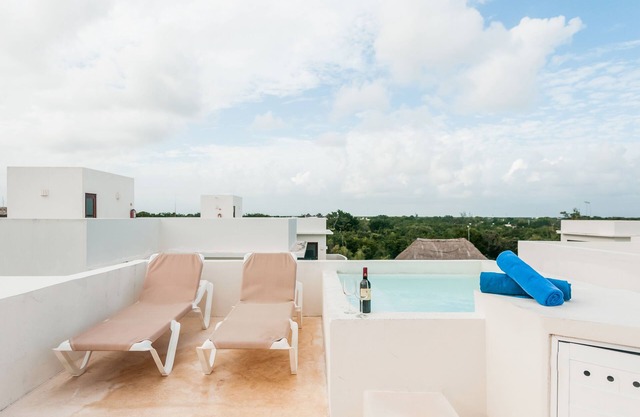 Penthouse -Tulum Nude Friendly Paradise - Jacuzzi privado y piscina