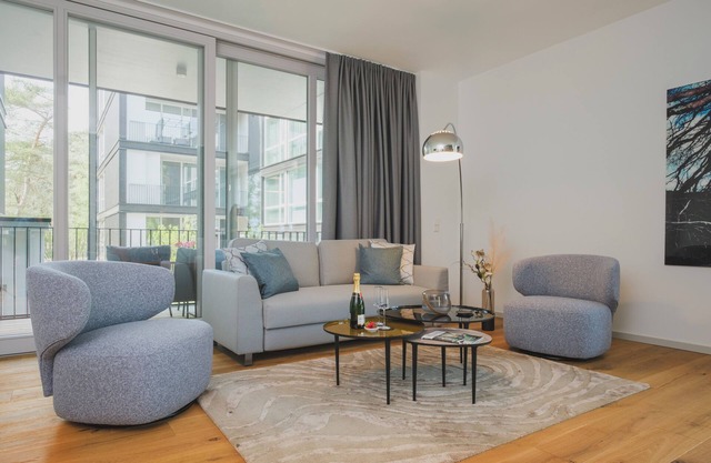 Marina Apartment Seeflair Saarow mit Pool & Sauna