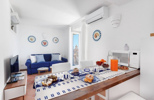 Medusa studio with balcony
