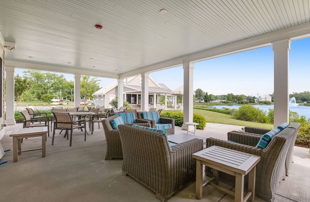 Millville by the Sea home with screened deck & access to pools/pickleball/gym