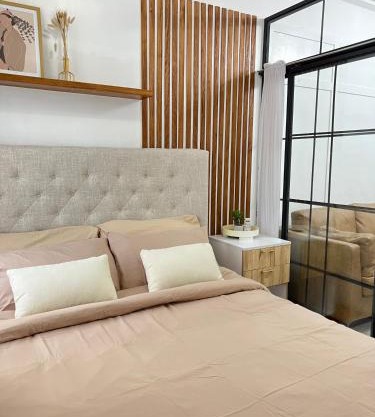Minimalist Scandinavian 1BR Condo Unit in Quezon City with Parking