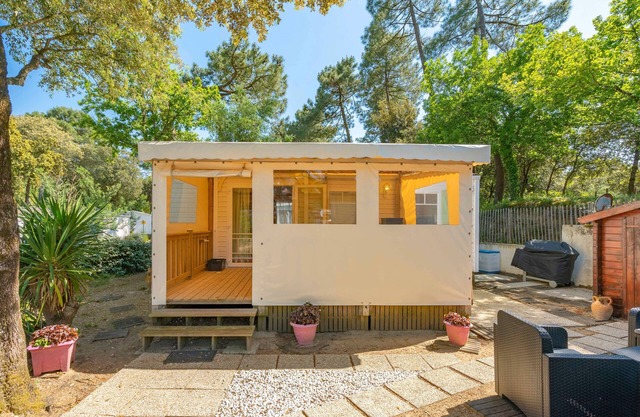Mobil-Home MH 25 Les Genêts – Relax en Ronce-les-Bains, Piscina Compartida, Terraza y Jardín