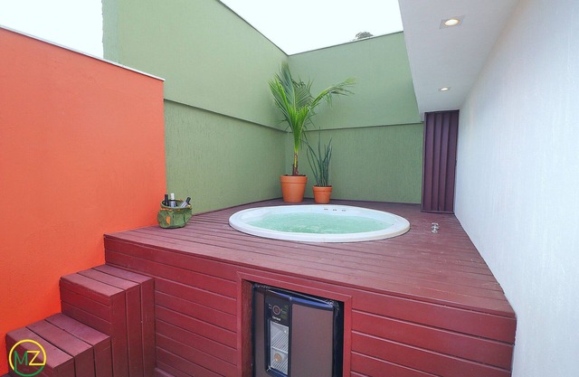Ático moderno de 3 dormitorios con jacuzzi y BBQ