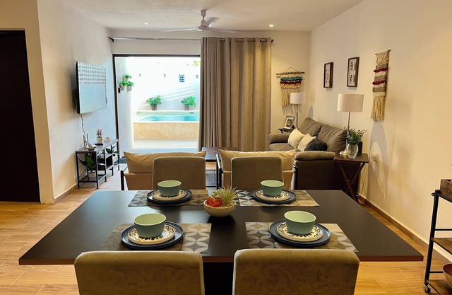 Modern&quiet Apartmen with Pool in Punta Sur ,