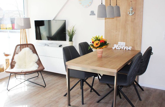Apartamento moderno y bien amueblado en Langeoog con 2 balcones.