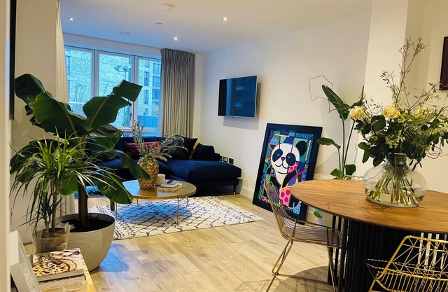 Modern apartment in the heart of London.