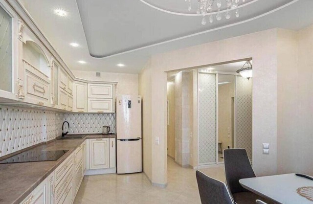 Modern apartment with spacious kitchen