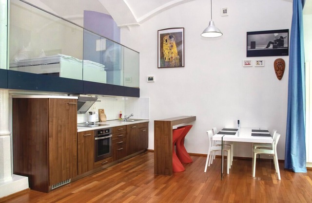 Modern flat with terrace and A/C