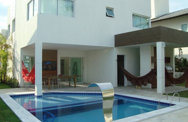 Moderna casa de playa en cond. - Muro Alto - Porto de Galinhas (4 suites)