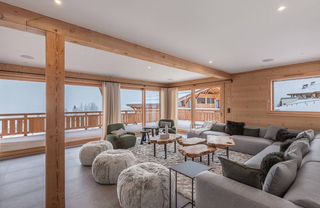 Chalet moderno en Combloux con piscina y zona de bienestar