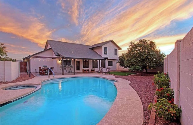 Newly Renovated Ranch Home with Sparking Pool and Spacious Patio