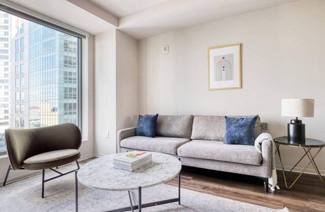 Modern Chinatown/Theater District 2BR w/ W/D & Gym, nr T, by Blueground